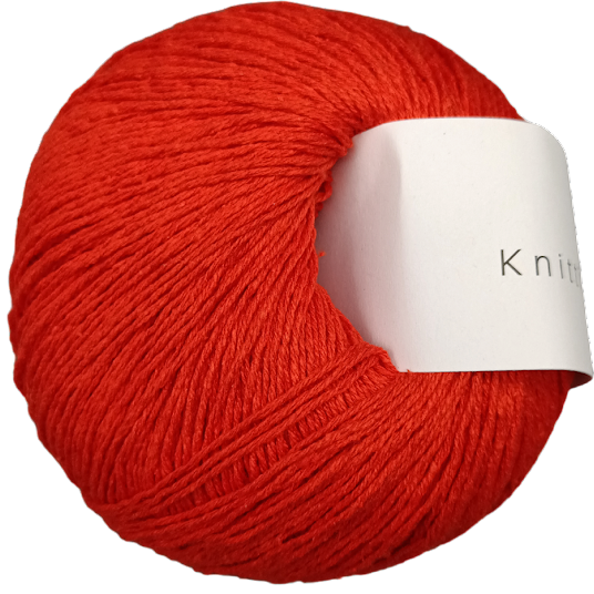 Knitting for Olive - pure silk -  blood orange