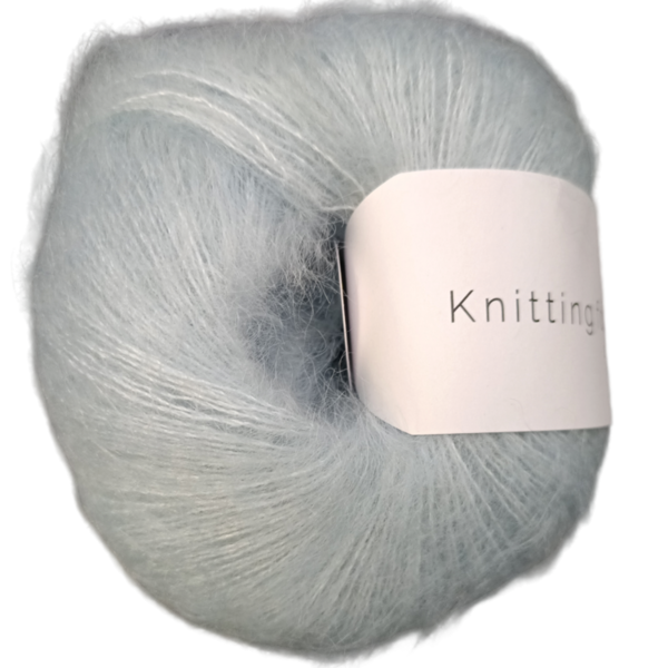 knitting for olive soft silk Mohair- ice blue