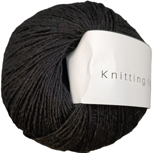 Knitting for Olive - pure silk -  coal